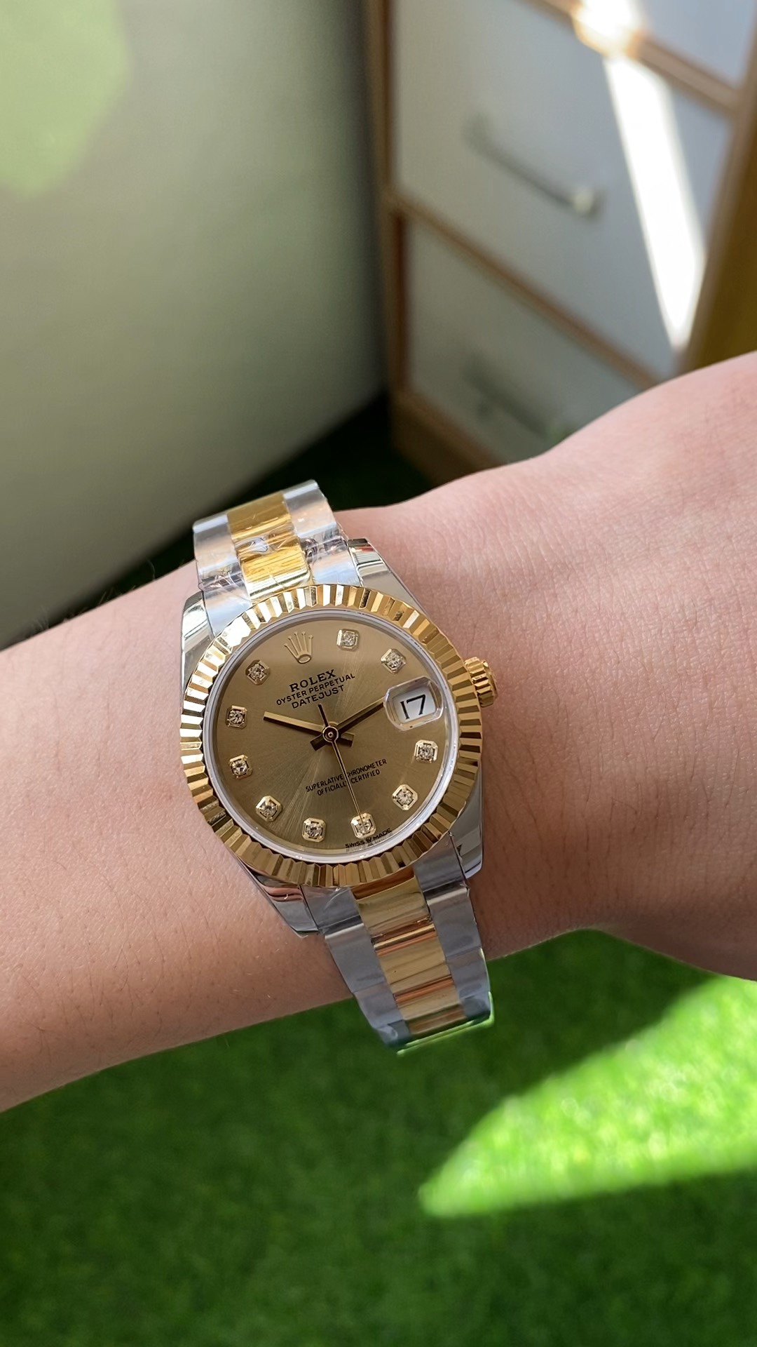 Rolex A+ Factory / 易厂 Factory新品劳力士Rolex女款蚝式日志型腕表31mm 到货