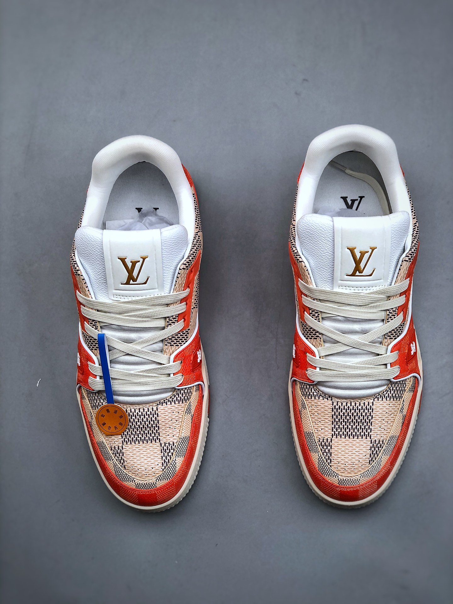 650 Virgil Abloh亲自操刀设计全新LV路易威登Louis Vuitton Trainer Sneaker Low休闲运动文化百搭篮球板鞋