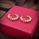 Valentino Jewelry Earring Best Quality Replica
 Gold Fashion