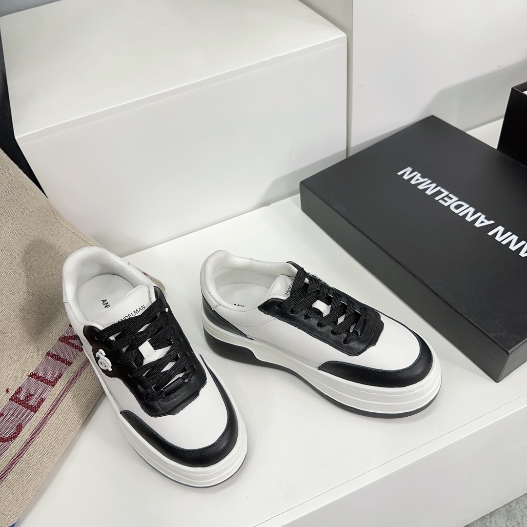 “Zenium Shoes: High-Quality 6cm Heels in Panda Color, Abstract Design for Fashionistas” - 图片 4