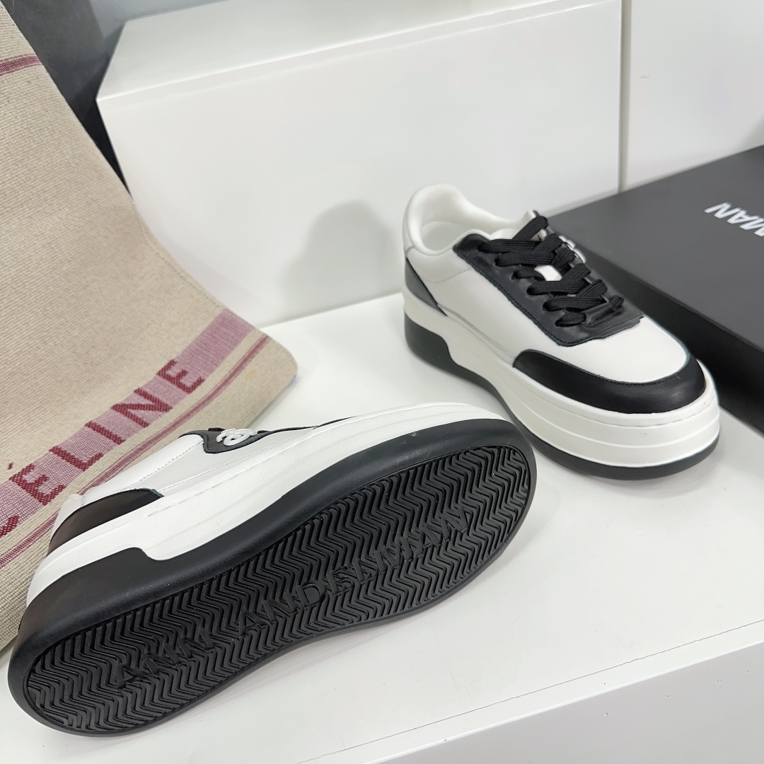 “Zenium Shoes: High-Quality 6cm Heels in Panda Color, Abstract Design for Fashionistas” - 图片 7