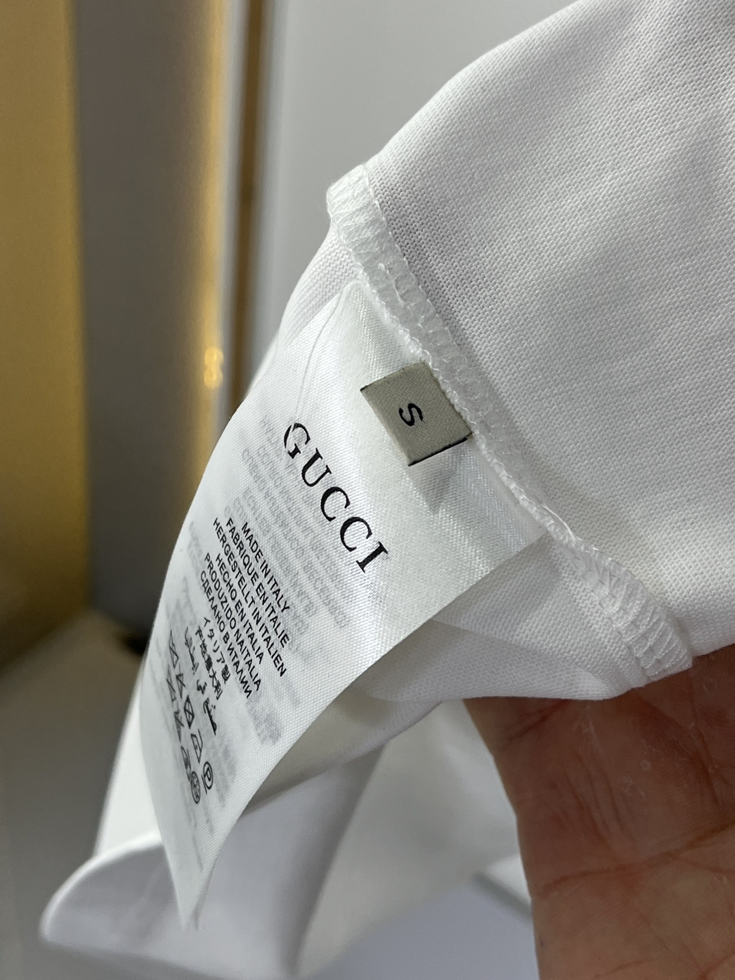 GuccSS春夏新款短袖T恤专柜同步发售原版复刻一比一定制原版面料五金简约大气时间前卫值得信任WW尺码推