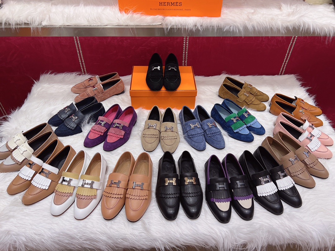 NO:784443,New colors coming!  A timeless classic!  H loafers tassel shoes collection picture, loafers, loafers19860909上新色啦！万年经典！H乐福鞋流苏鞋集合图,乐福鞋,loafers,Women's Shoes