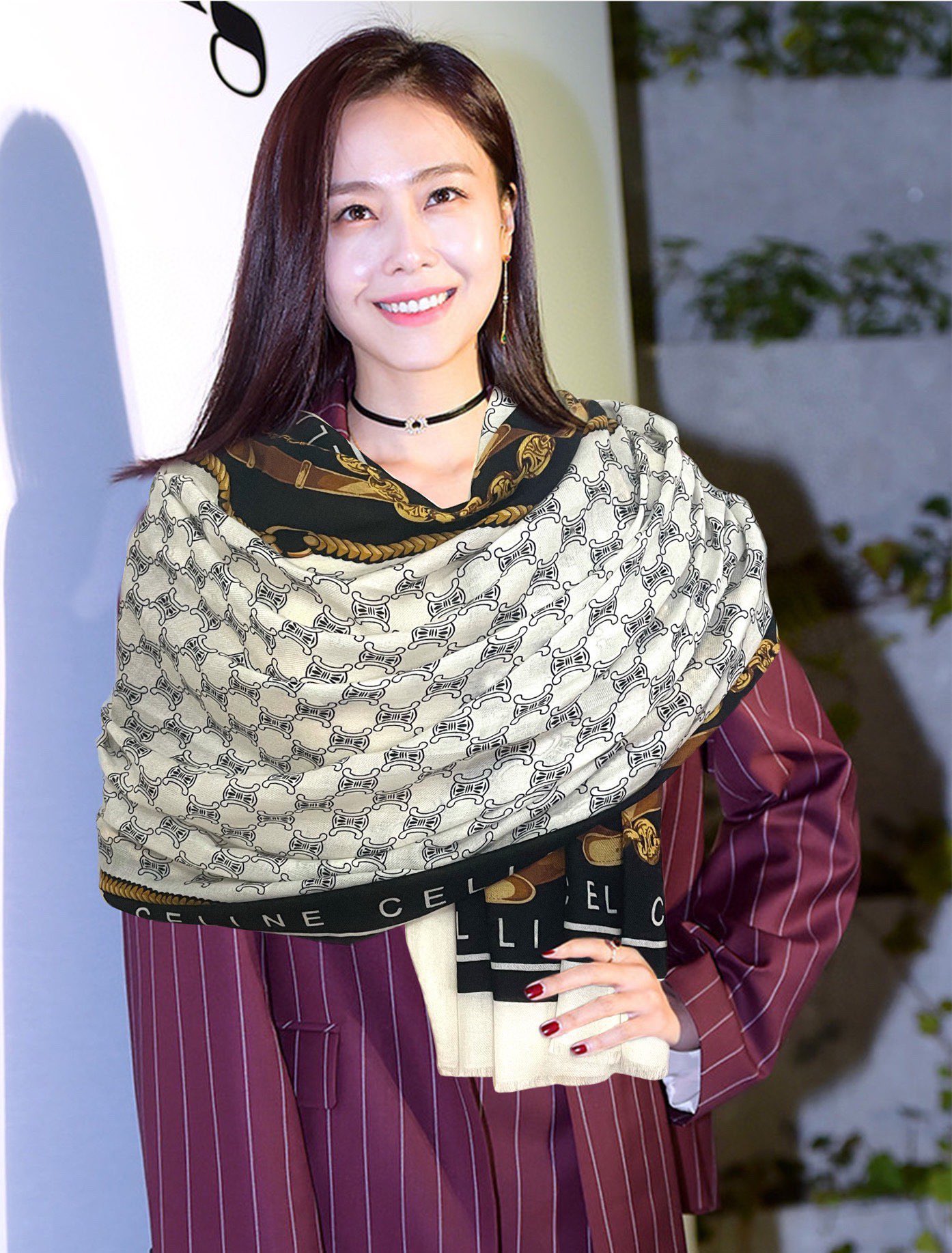 NO:169097,2013 Selin's latest model [Printed Long Scarf] It's a very easy-to-match style for everyday use] I want to travel when I see it and I'm very easy to match. I look so energetic and needless to say, and I can see the details clearly. The high-standard quality that is absolutely praised is 100x, material, top cashmere [color], 2 colors, high-version scarf, celine198609092013赛琳最新款【印花长巾】 日常都非常好搭配的款订】一看到就想去旅游平时穿搭也非常好搭配,整个人看起来都会神采奕奕好多不用多说,细节品质都看得清楚,绝对获赞的高规格品质100x,材质,顶级羊绒[色],2色,高版本围巾,celine,scarf