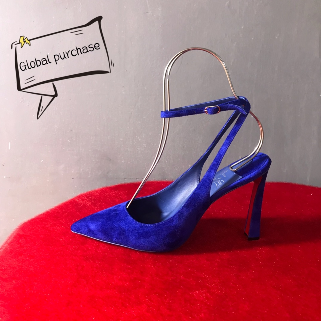 NO:100700,High-end custom spring classic series!  H10Cm. Size 34-42. Customized leather large sole. X82-2. Violet blue deer leather, violet blue sheepskin. Standard European Reference:X82-2 Color:blue/blue Material:sheep leather Lining:goat leather Heel height:10Cm Sole:leather sole Size:EU 34-42 (US 4-11):,,christian louboutin,sheepskin,Leather soles19860909高端订制 春季精典款系列！ H10Cm.尺码34-42码.真皮大底订制款.X82-2.紫罗蓝色鹿皮,紫罗兰蓝色羊皮. 标准欧 Reference:X82-2 Color:blue/blue Material:sheep leather Lining:goat leather Heel heigh:10Cm Sole:leather sole Size:EU 34－42（US 4一11) :,,christian louboutin,sheepskin,Leather soles,Women's Shoes