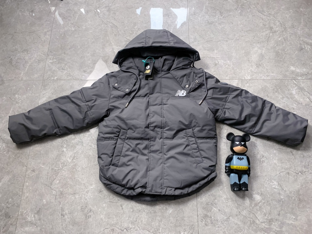 NJ N391 Cotton Jacket: Warm, Lightweight, Stylish, and Comfortable in Gray, Various Sizes. - 图片 6