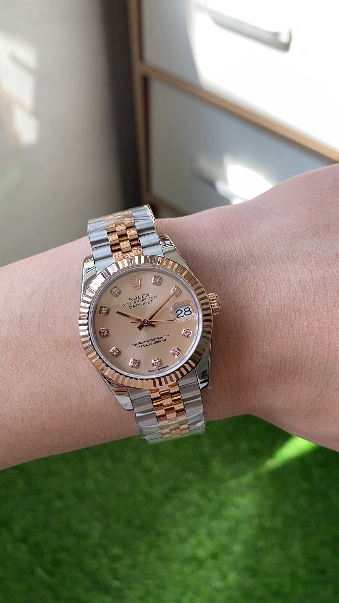Rolex A+ Factory / 易厂 Factory新品劳力士Rolex女款蚝式日志型腕表31mm 到货