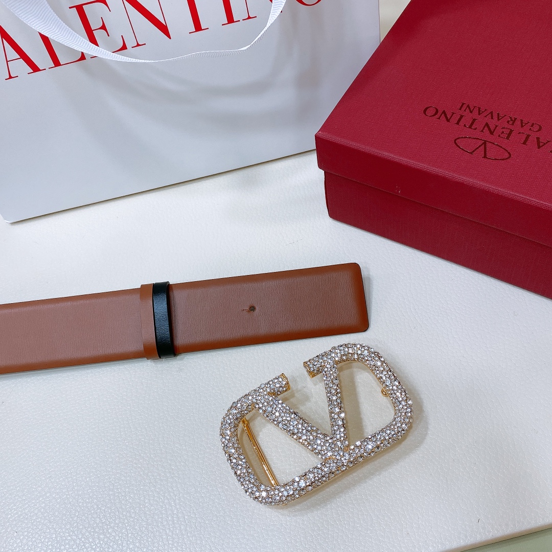 Valentino Garavani Vlogo Signature Calfskin Belt Purchase Guide - 图片 9