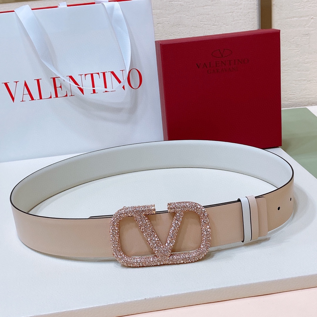 Valentino Garavani VLOGO Signature Calf Skin Belt Purchase Guide - 图片 1