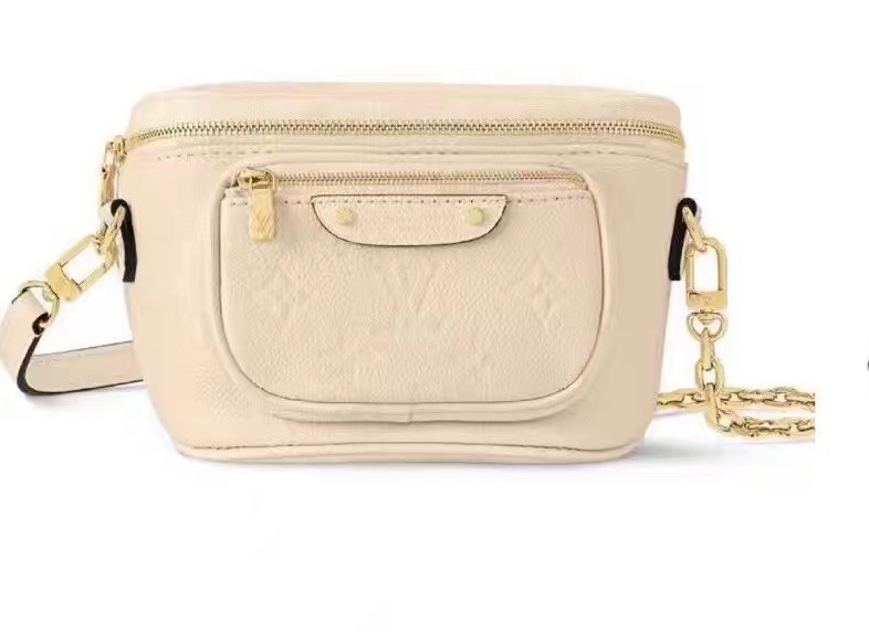 Louis Vuitton LV Bumbag Bags Handbags White Mini m82335