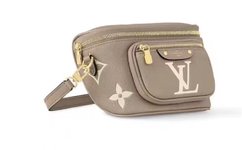 Louis Vuitton LV Bumbag Wholesale
 Bags Handbags Grey Mini m82335