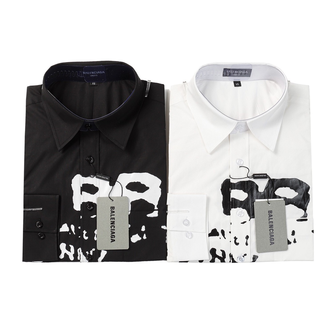 CMYS 012: Balenciaga Parisian Double-Blogo Tattooed Couple Shirts - 图片 2