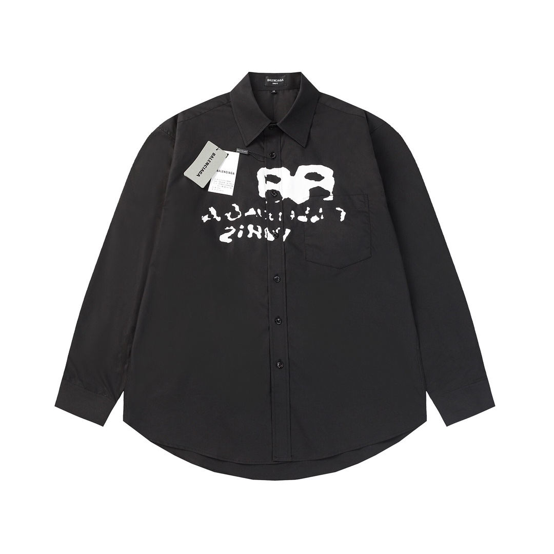 CMYS 012: Balenciaga Parisian Double-Blogo Tattooed Couple Shirts - 图片 5