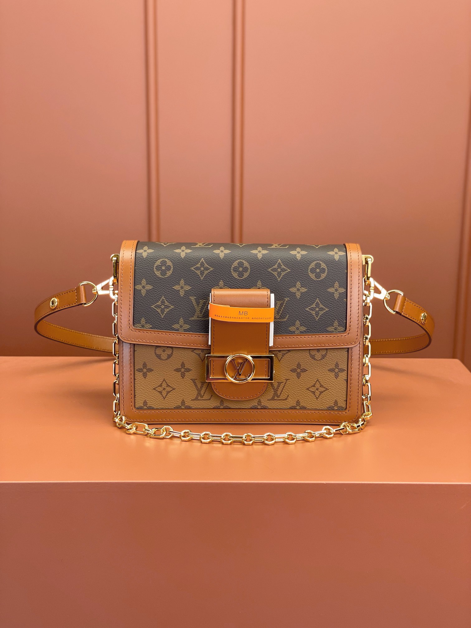 Louis Vuitton LV Dauphine Sacs À Main Achetez la meilleure réplique
 Tout en acier M45958