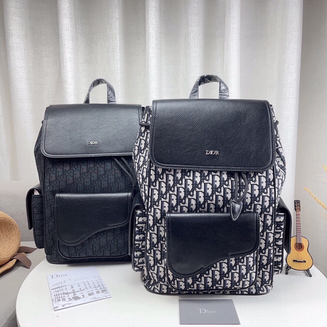 Fashion Replica
 Dior Bags Backpack Calfskin Canvas Cowhide