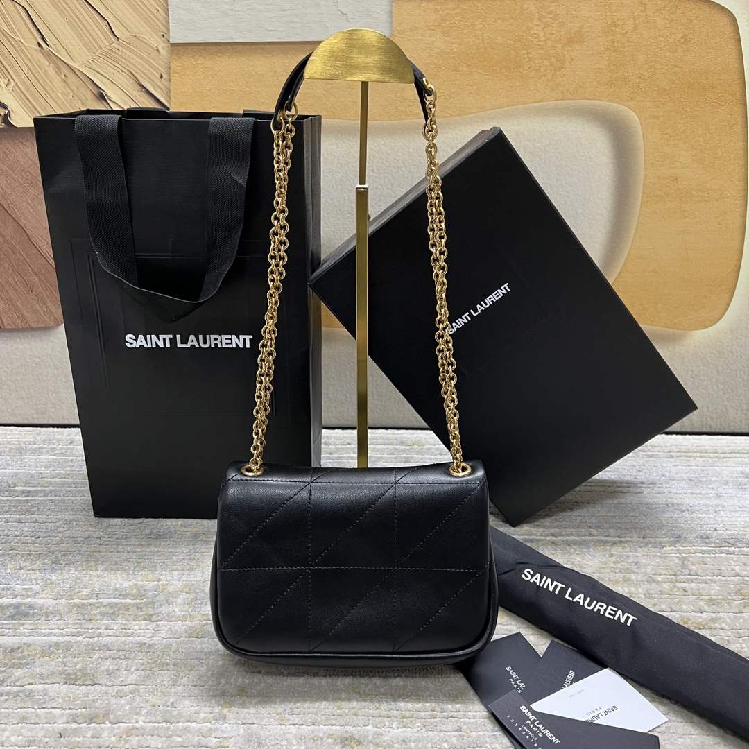 Yves Saint Laurent JAMIE Mini Chain Bag Lambskin Leather Gold Hardware 3 i1704939282 4872 1