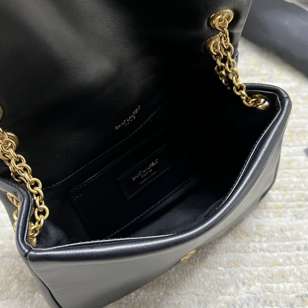 Yves Saint Laurent JAMIE Mini Chain Bag Lambskin Leather Gold Hardware 8 i1704939282 5851 6