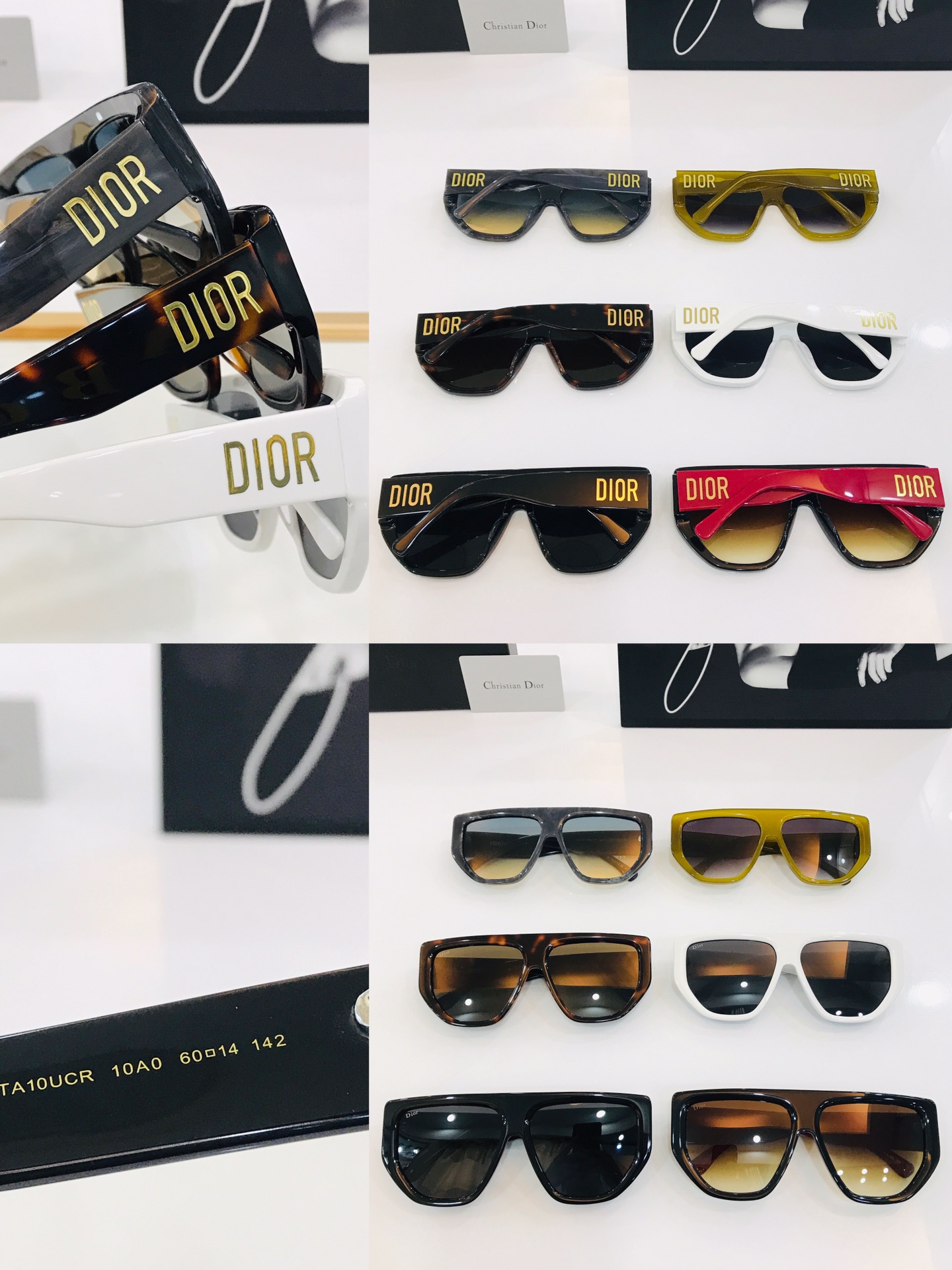 🔻🔻🔻DIO* 迪家 CD 10UCR  Size：60口14-142 春夏款墨镜 😎🔆。。搭配镜腿精致