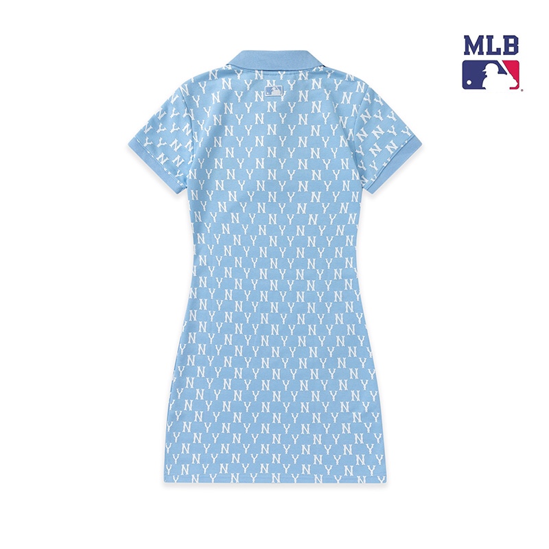 “New MLB Collection: Stylish Branded Skirts in Black, Almond, and Blue” - 图片 3