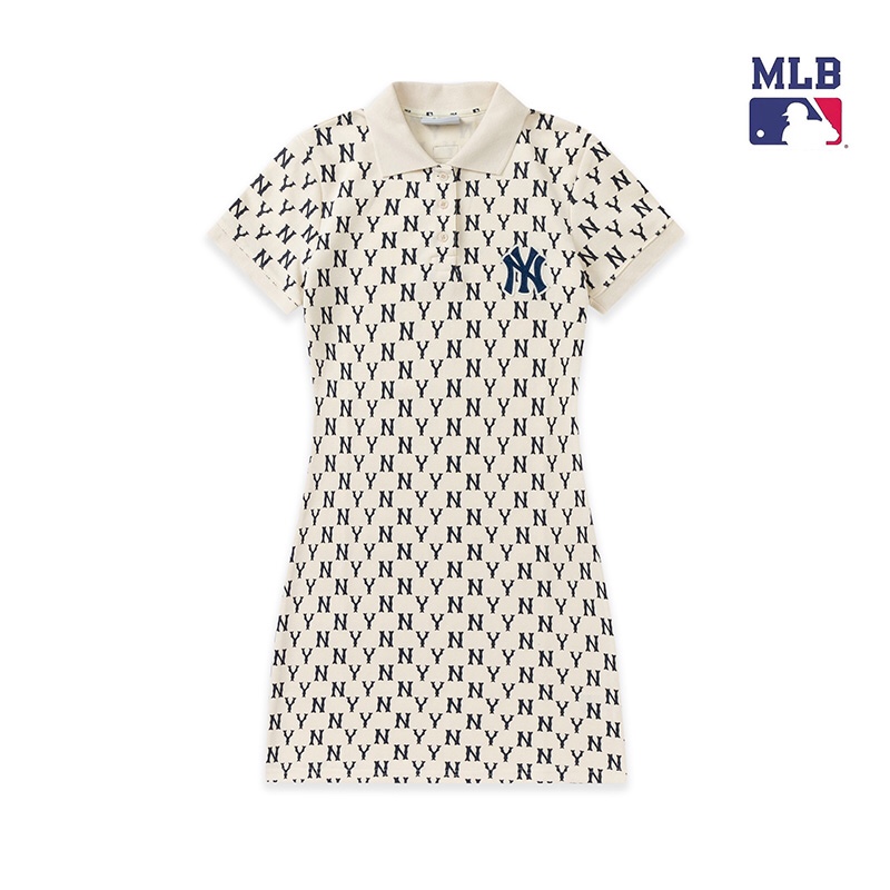 Trendy MLB Branded Skirts in Black, Almond, and Blue – Sizes XS, S, M - 图片 2