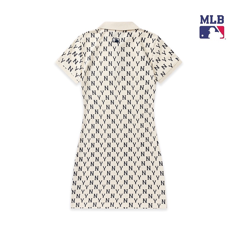 Trendy MLB Branded Skirts in Black, Almond, and Blue – Sizes XS, S, M - 图片 3