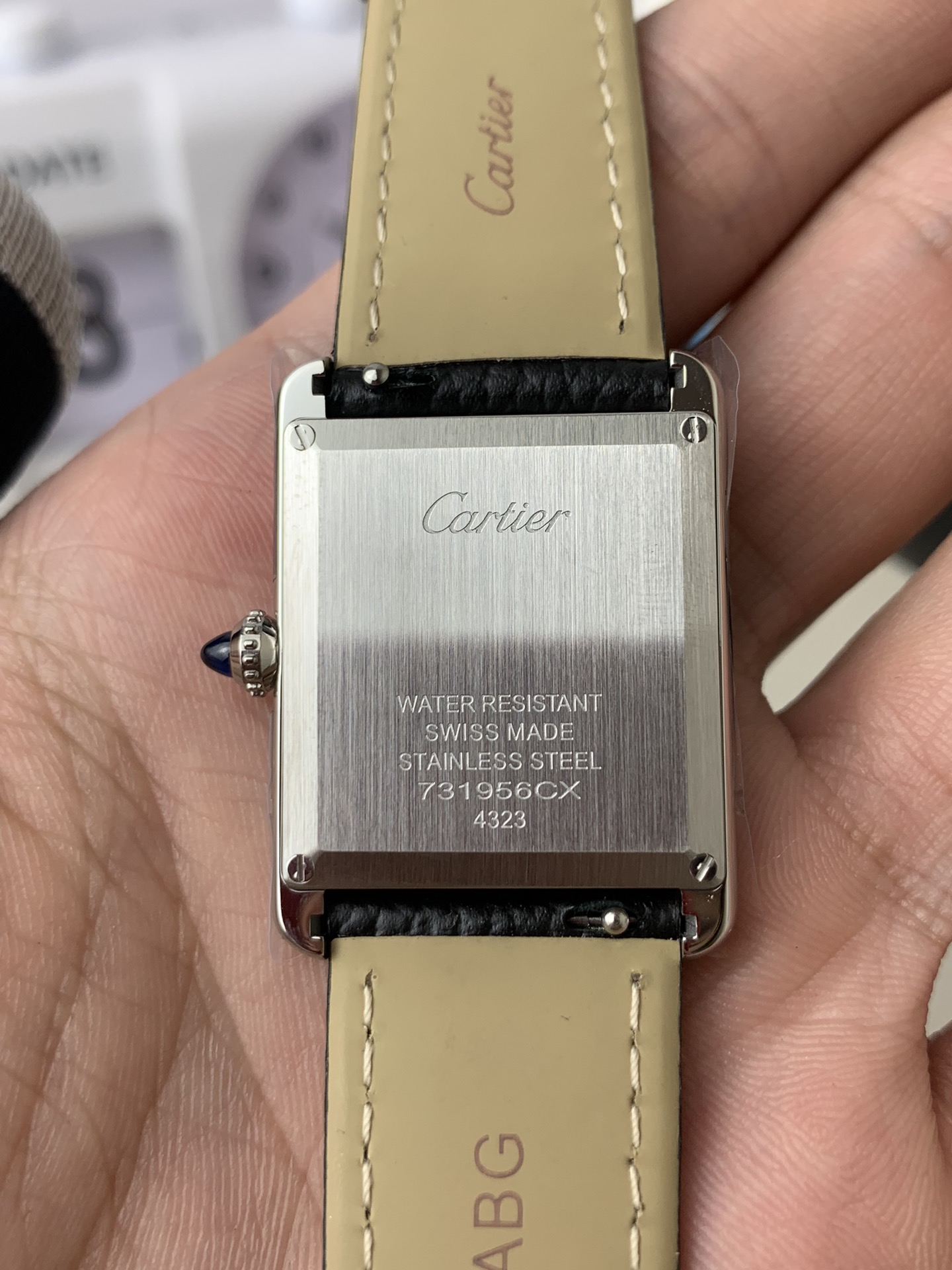 Cartier AF 卡地亚坦克中号 石英