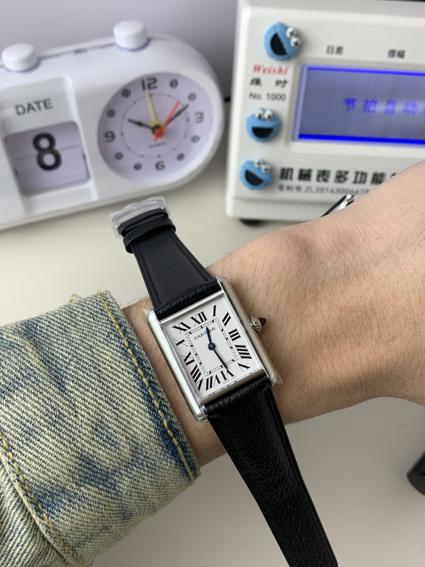 Cartier AF 卡地亚坦克中号 石英