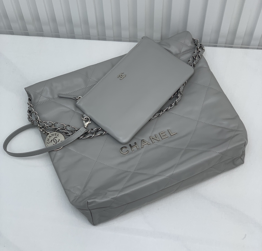Chanel 22bag garbage bag named after the year, if you missed the annual bag king 19bag, Italian first-class calfskin