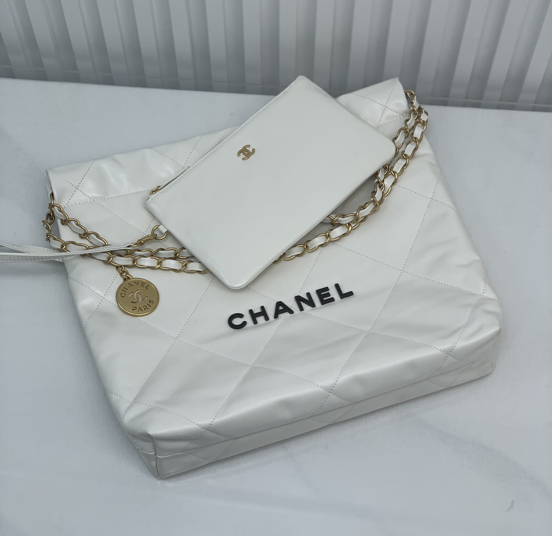 Chanel 22bag garbage bag named after the year, if you missed the annual bag king 19bag, Italian first-class calfskin