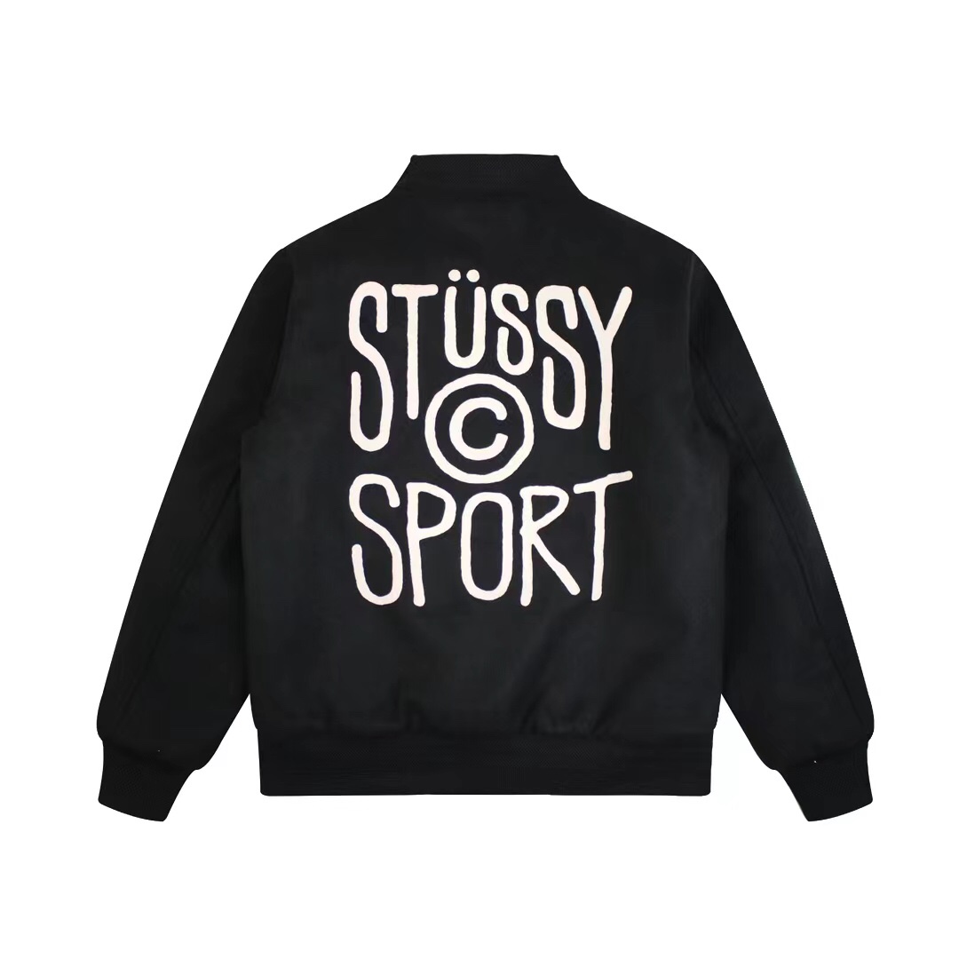 High-End Stüssyports Tuxedo Jacket with Snail Design in Three Colors - 图片 2