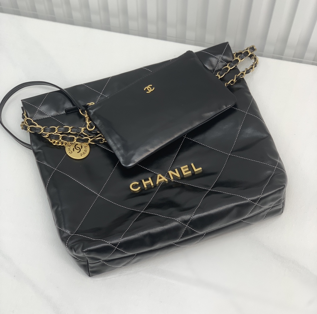 Chanel 22bag garbage bag named after the year, if you missed the annual bag king 19bag, Italian first-class calfskin
