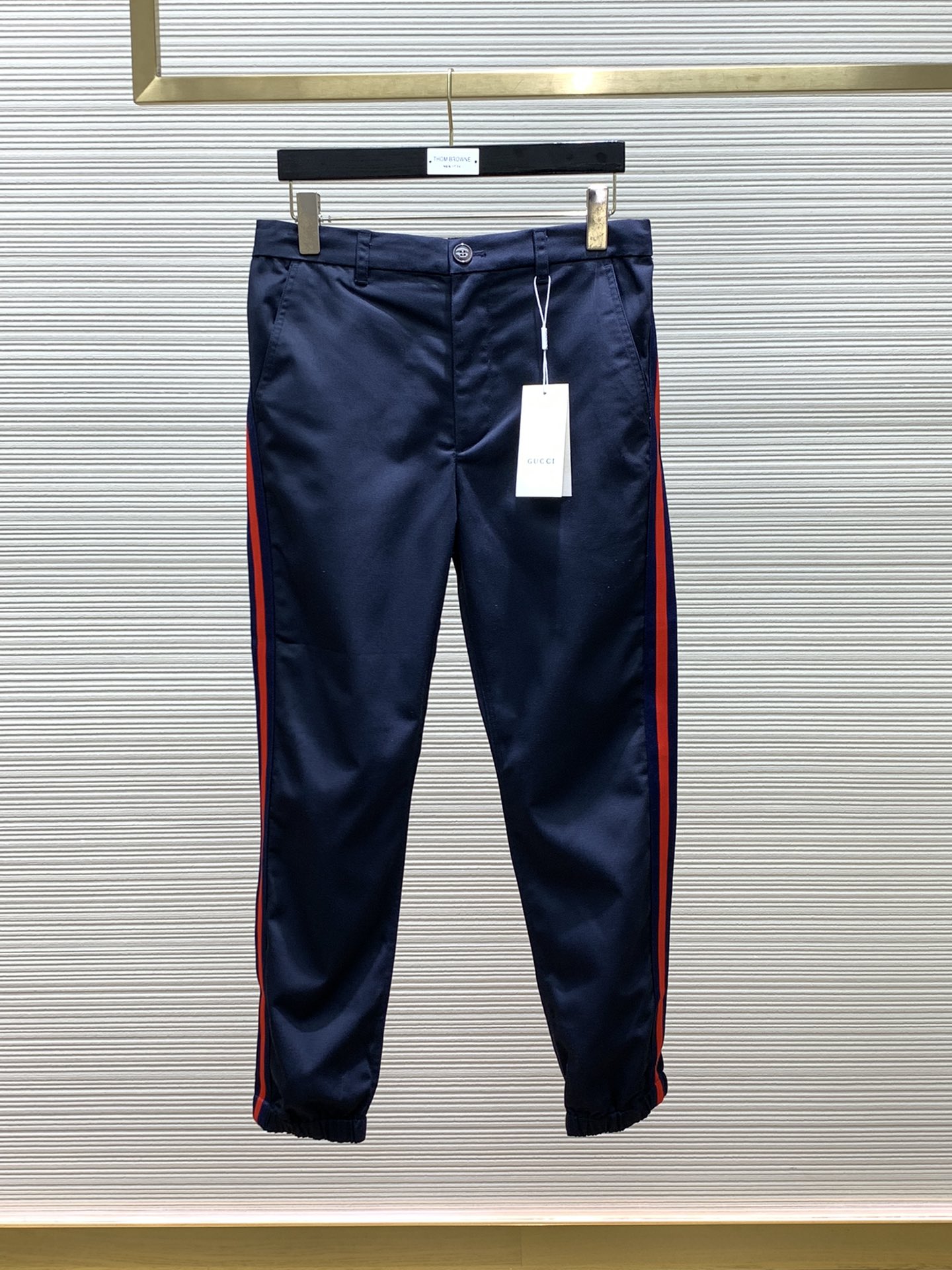 Gucci Clothing Pants & Trousers Embroidery Fall Collection Fashion Casual