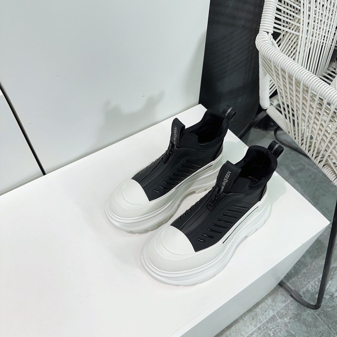 High-Quality Alexander McQueen Silk-Skin Shoes: Original Design, Premium Materials. - 图片 3