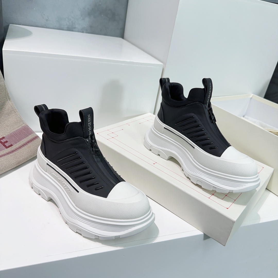 High-Quality Alexander McQueen Silk-Skin Shoes: Original Design, Premium Materials. - 图片 8