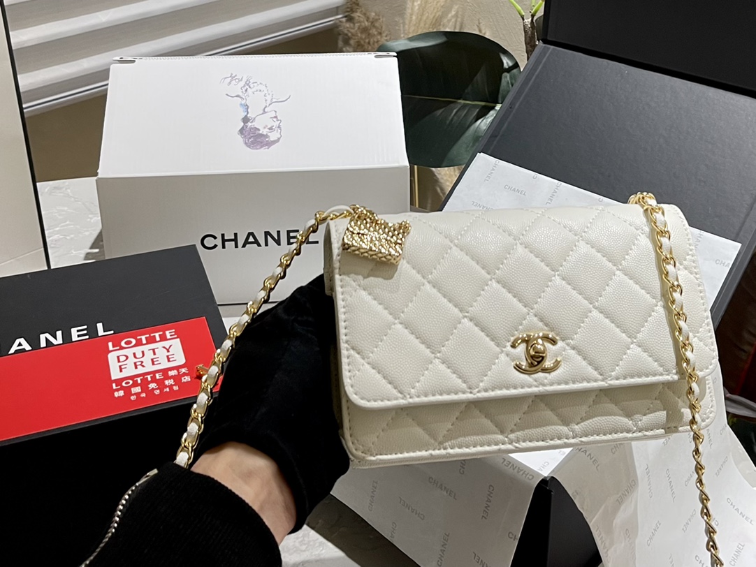 Chanel AAAAA
 Crossbody & Shoulder Bags Cowhide Chains