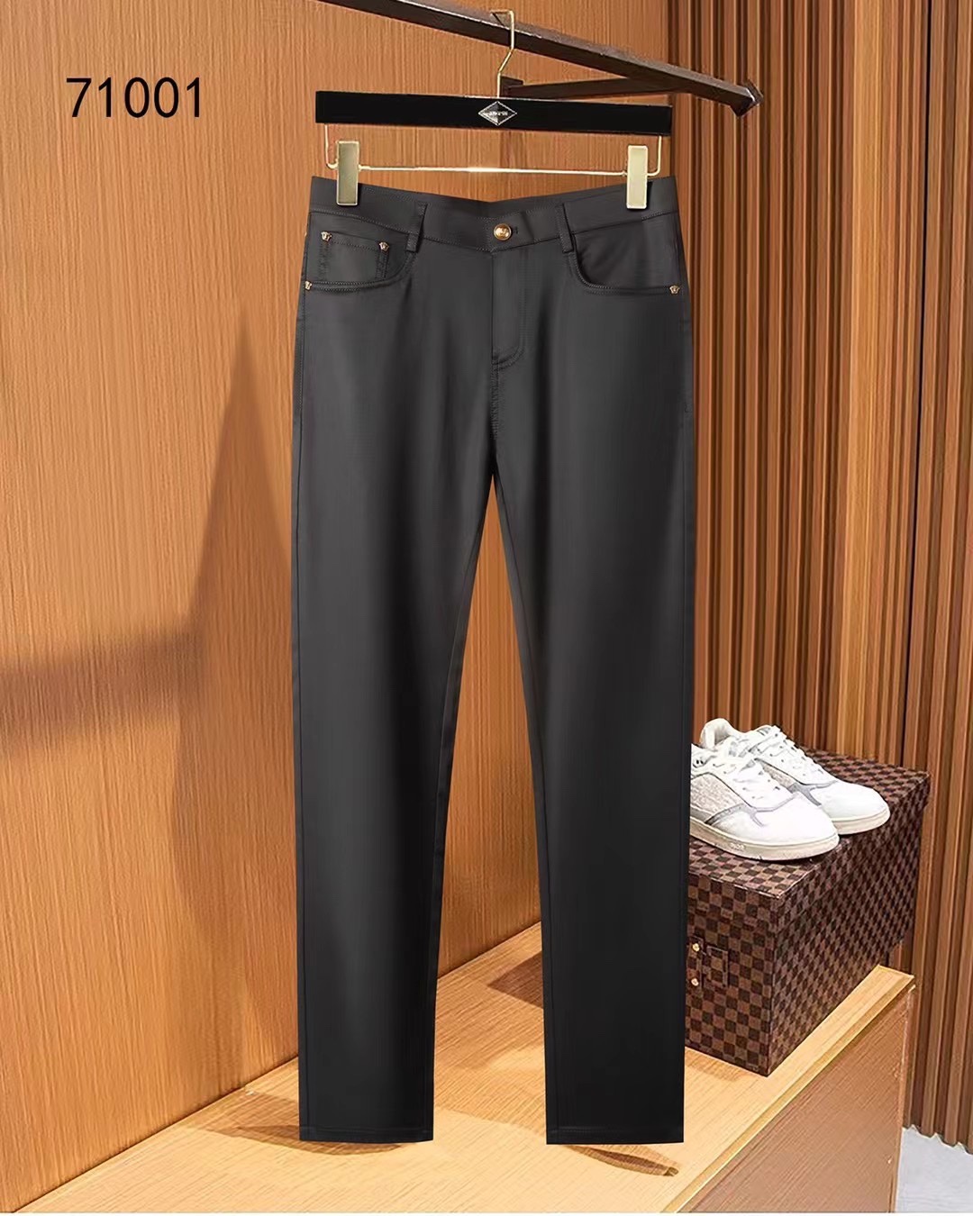Versace Clothing Pants & Trousers Cotton Spring Collection Casual