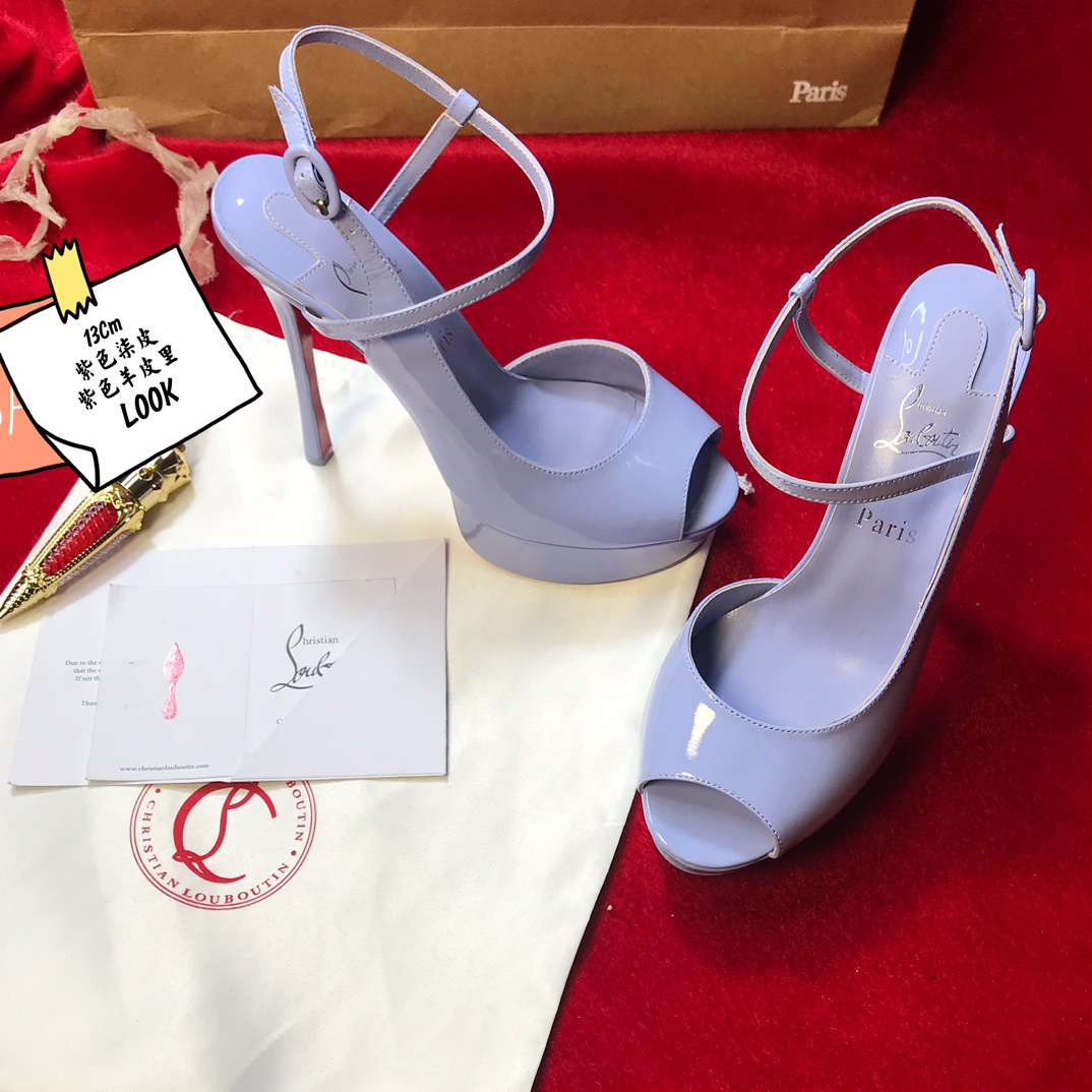 NO:100017,High-end custom spring and summer sandals classic series!  H15Cm, water table: 4Cm, size 35-41. Customized model.L-004, light purple qi leather, light purple sheepskin, official website synchronization Standard European code Pre-sale model Reference:L-004 Color:purple/purple Material:patent leather Lining:goat leather Heel height:15Cm Platforms:4Cm Sole:leather sole Size:EU 35-41 (US 4-11):,,christian louboutin,tom ford,sandals,sheepskin19860909高端订制 春夏凉鞋精典款系列！ H15Cm,水台:4Cm、尺码35-41码.订制款.L-004,浅紫柒皮,浅紫羊皮里,官网同步 标准欧码 预售款 Reference:L-004 Color:purple/purple Material:patent leather Lining:goat leather Heel heigh:15Cm Platforms:4Cm Sole:leather sole Size:EU 35－41（US 4一11) :,,christian louboutin,tom ford,sandals,sheepskin,Women's Shoes