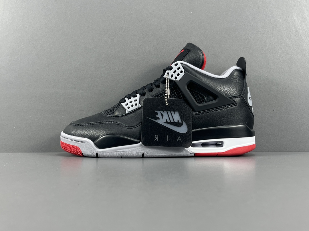 
【OG版：乔4】黑红 2024年版Jordan Air Jordan 4 Bred Reimagine