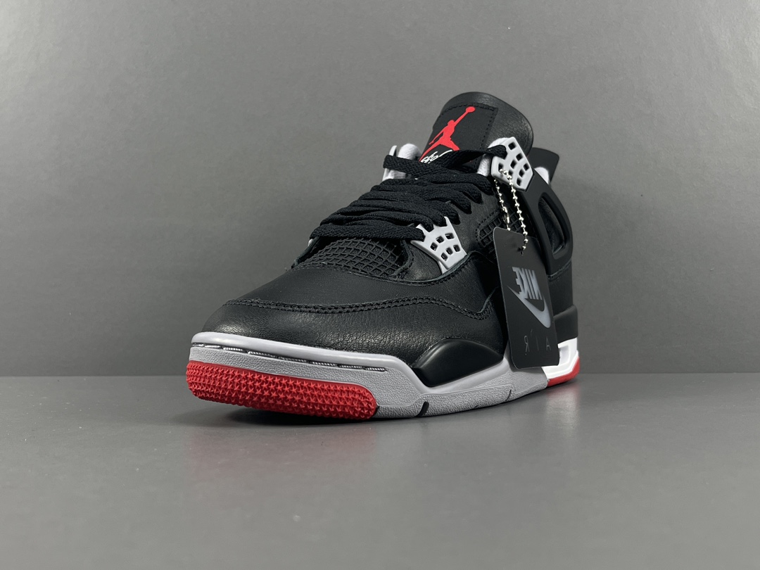 
【OG版：乔4】黑红 2024年版Jordan Air Jordan 4 Bred Reimagine