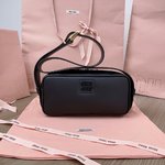 MiuMiu Handbags Camera Bags Calfskin Cotton Cowhide Fashion
