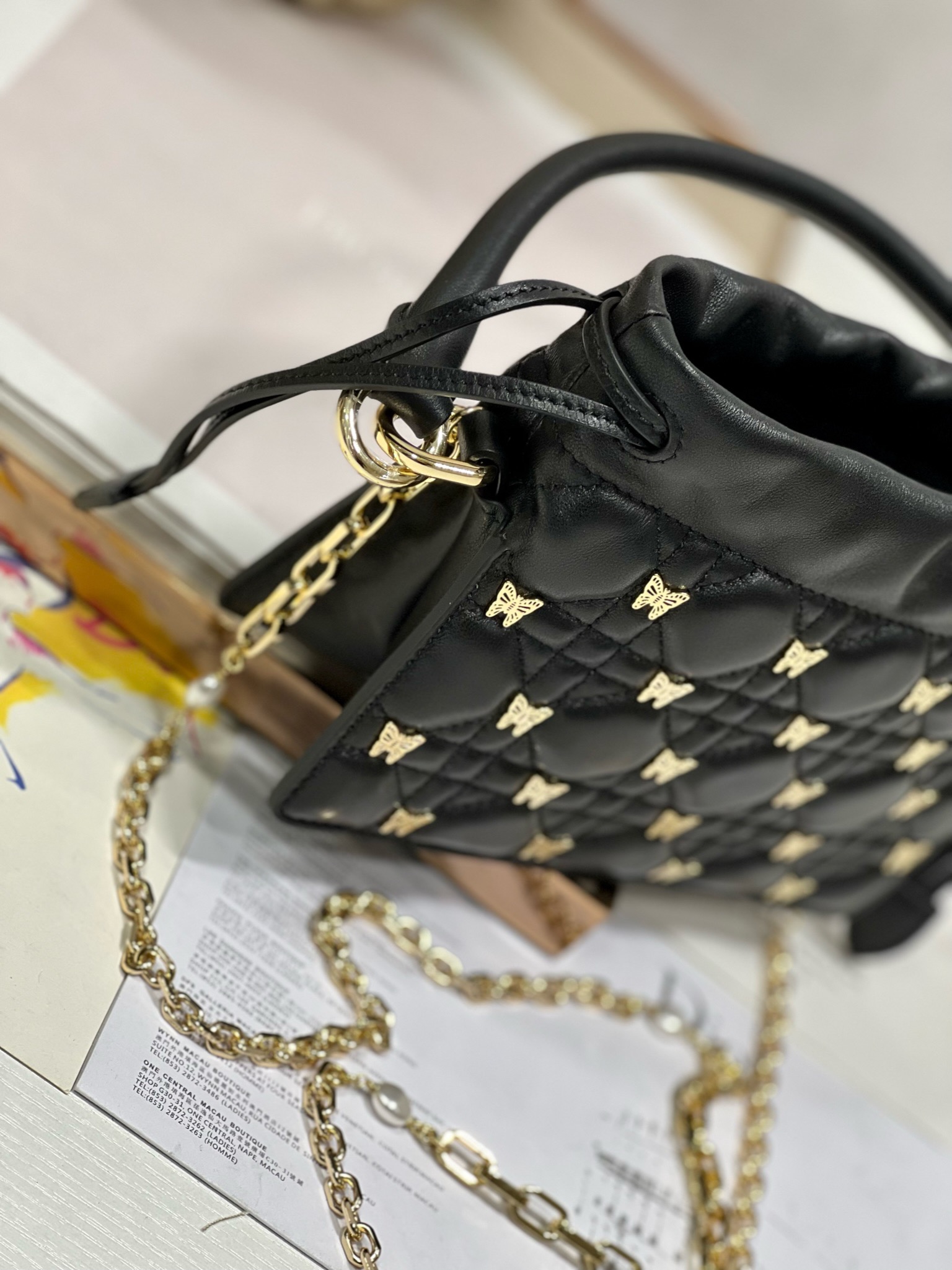 迪奥 Dior 高定典藏经典高奢皮具手袋包袋 #17B9DBB1 2