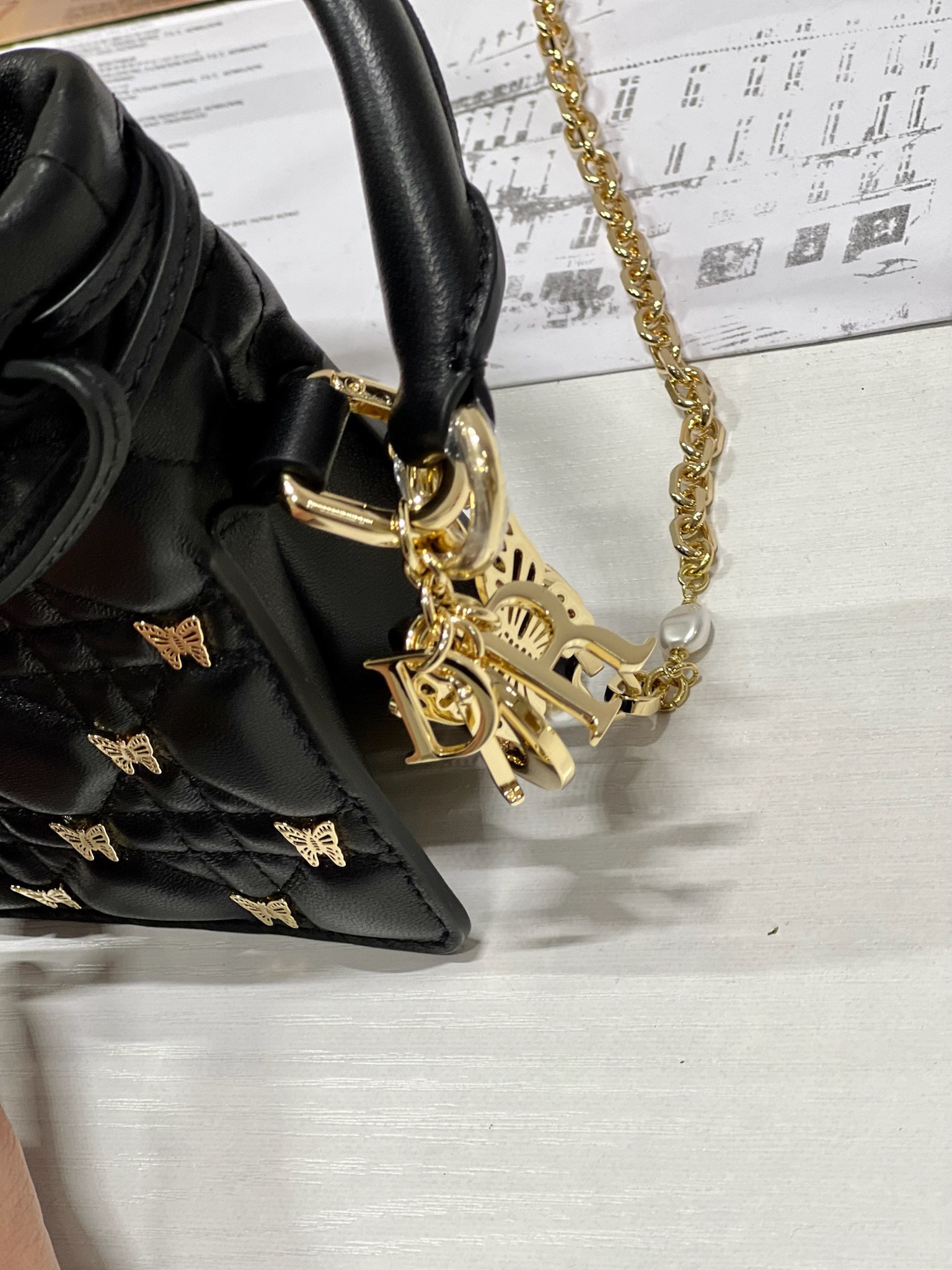 迪奥 Dior 高定典藏经典高奢皮具手袋包袋 #17B9DBB1 6