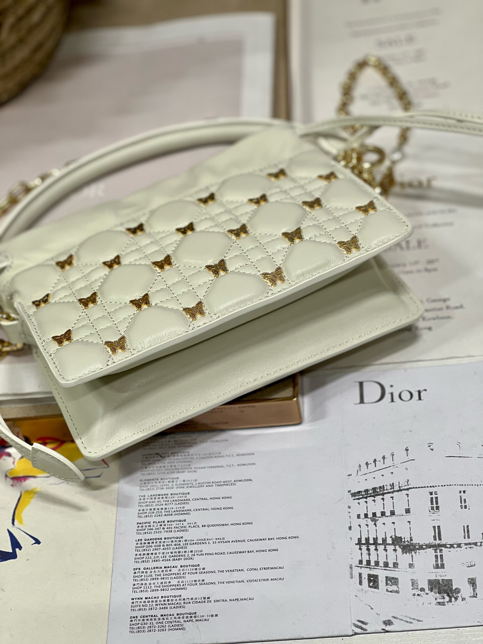 迪奥 Dior 高定典藏经典高奢手袋托特包斜挎包 #EAE29408 5