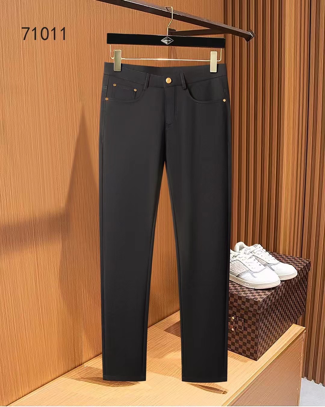 Zegna Clothing Pants & Trousers Cotton Spring Collection Casual