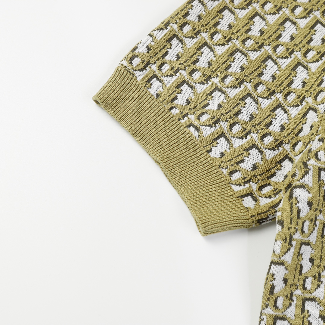 Dior CD Classic Sweater Polo Knitting: BAO 2403# Italian Crafted Design - 图片 7