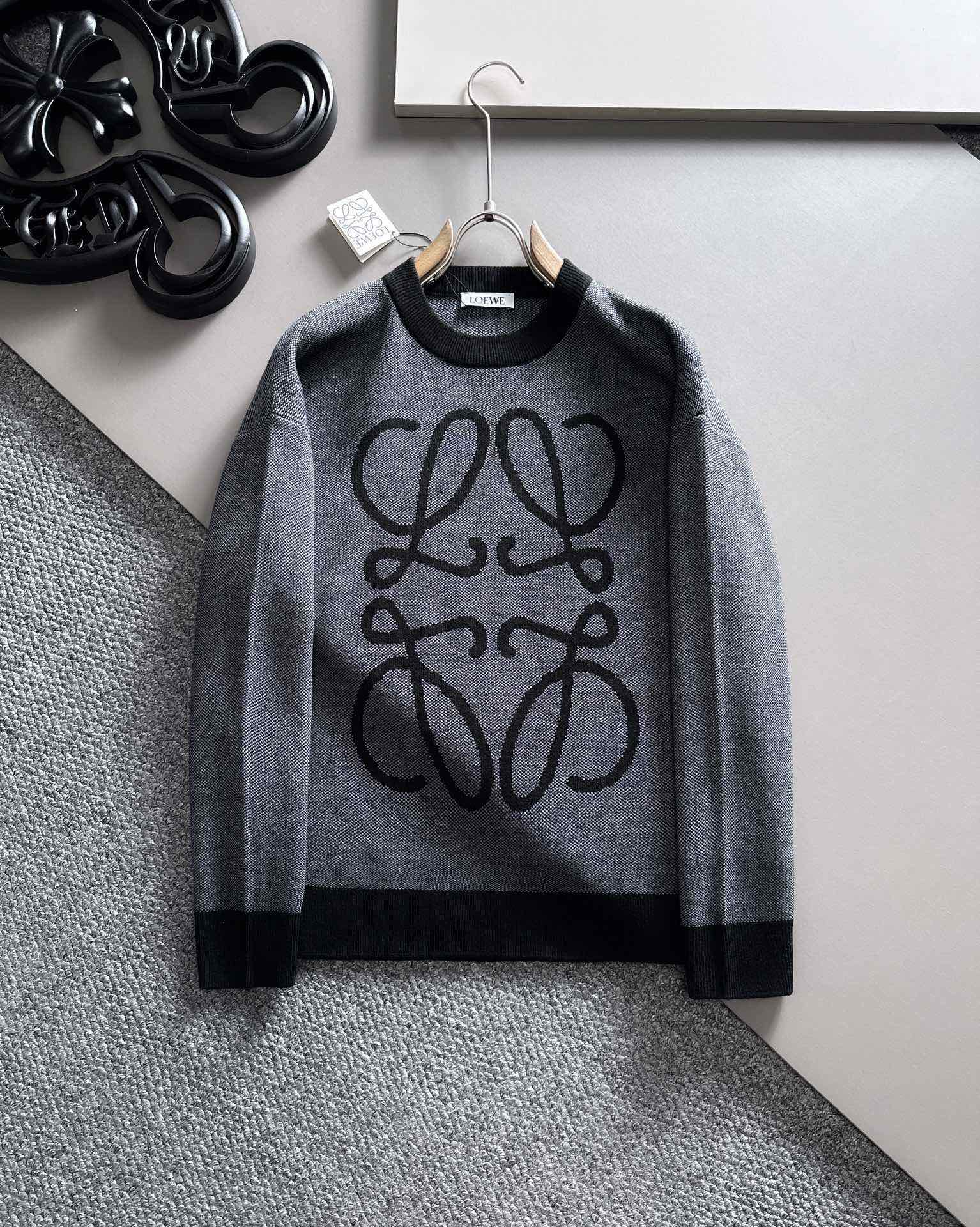 Loewe Clothing Sweatshirts Cashmere Spandex Wool Fall/Winter Collection