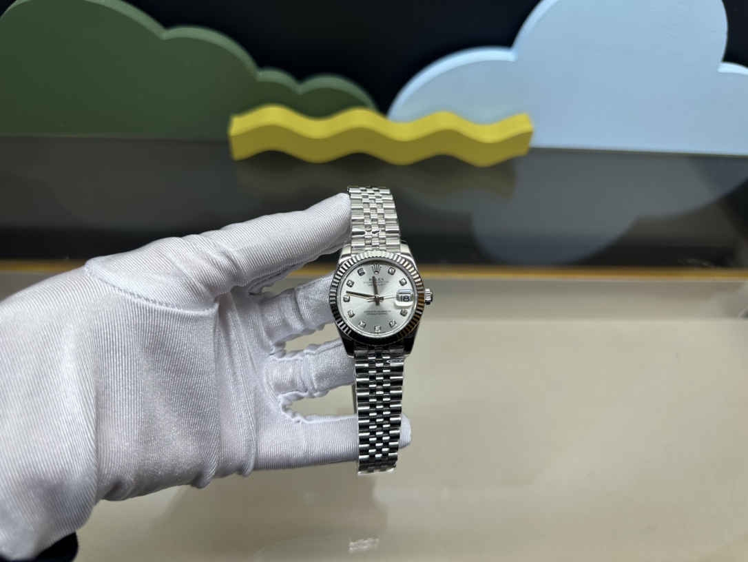 NO:144088,Rolex Log 31mm White Disc 2236 Mechanical Movement, Rolex19860909劳力士日志31mm 白盘 2236机械机芯,,rolex,Watch