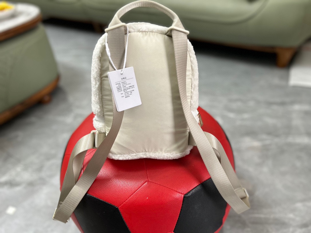 A plush shearling backpack offering an ideal balance of refined - Comprehensive 7