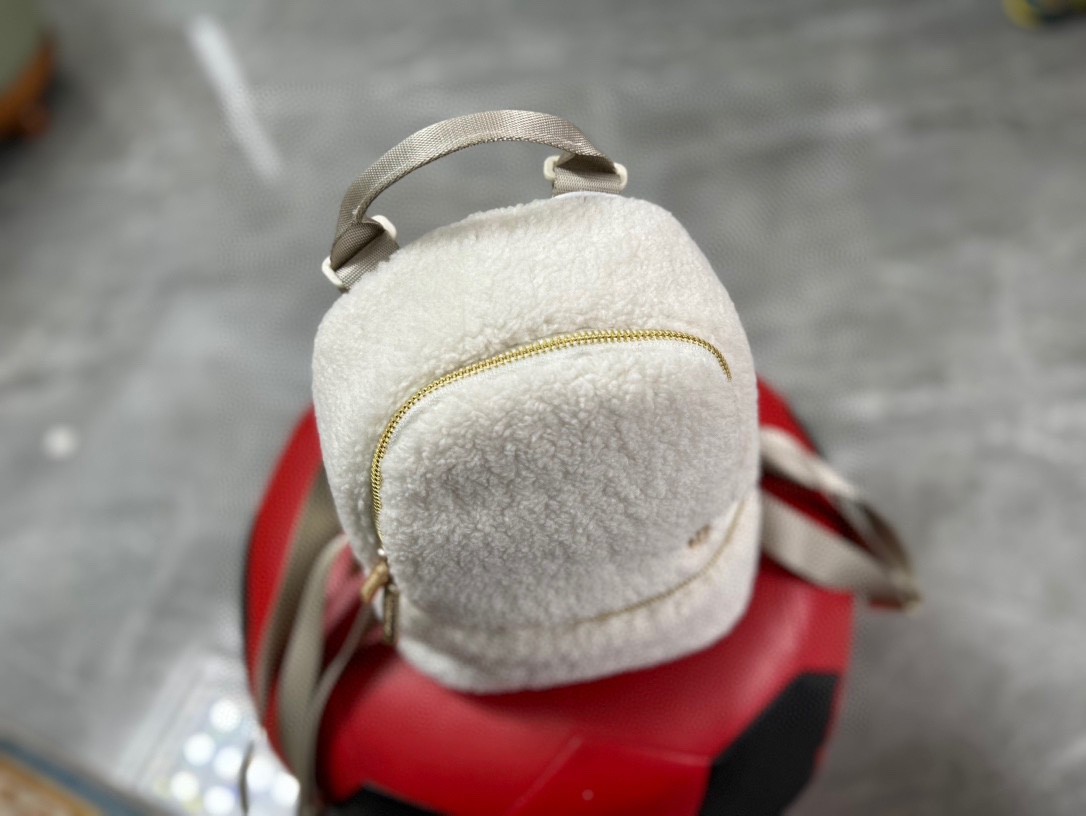 A plush shearling backpack offering an ideal balance of refined - Comprehensive 4