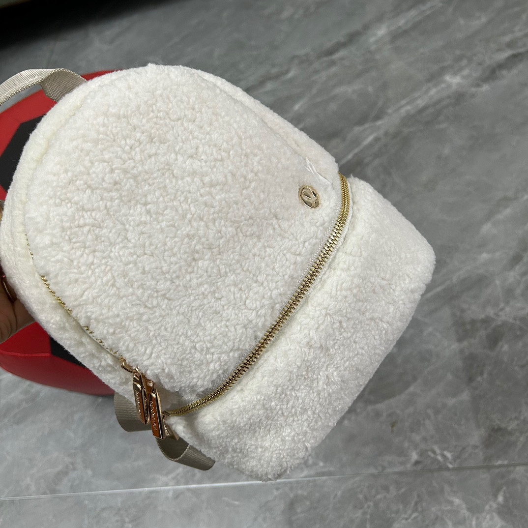 Mini Shearling Fleece Backpack - Comprehensive 6